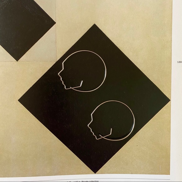 ❤️‍🔥𝕤𝕒𝕝𝕖❤️‍🔥 face hoop earrings - Picture 6 of 9